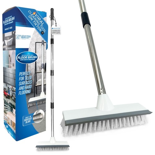 Floor squeegee brush with - floor,