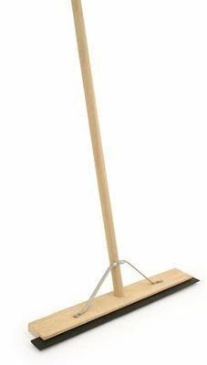 Rubber floor squeegee with - 24",