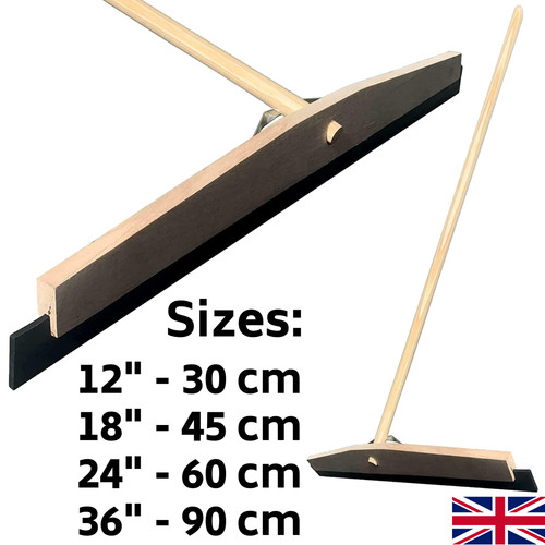 Heavy duty floor - duty, squeegee