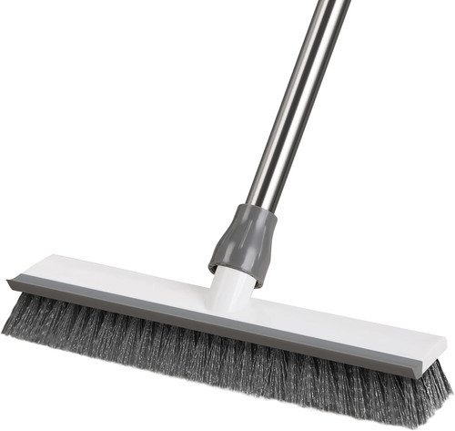 Floor scrubbing brush with - brush,