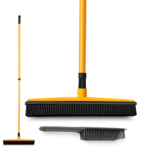 Rubber broom pet hair - rubber,