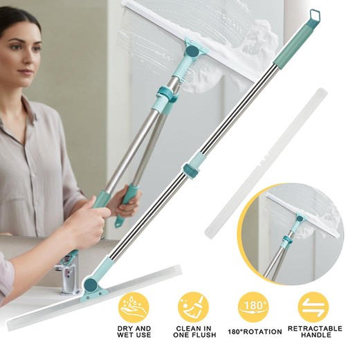 Long handle floor squeegee - long,